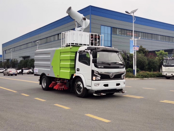 8噸掃路車-東風福瑞卡小型國六8立方掃路車廠家價格